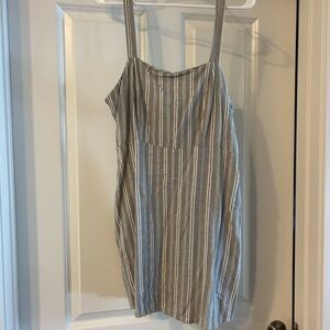 Cotton On Striped Mini Dress Size L